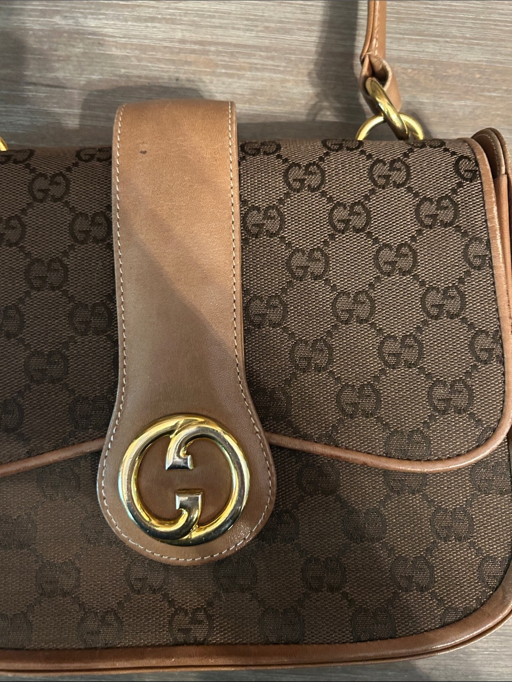 Gucci GG Monogram Canvas Shoulder Bag - Picture 7 of 10